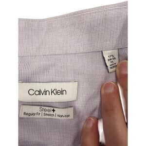 Calvin Klein Dress Shirt (Non-Iron/Purple)